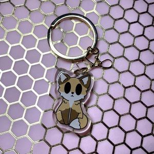 Fox keychain